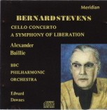 CDE 84124 BERNARD STEVENS CELLO CONCERTO, A SYMPHONY OF LIBERATION
