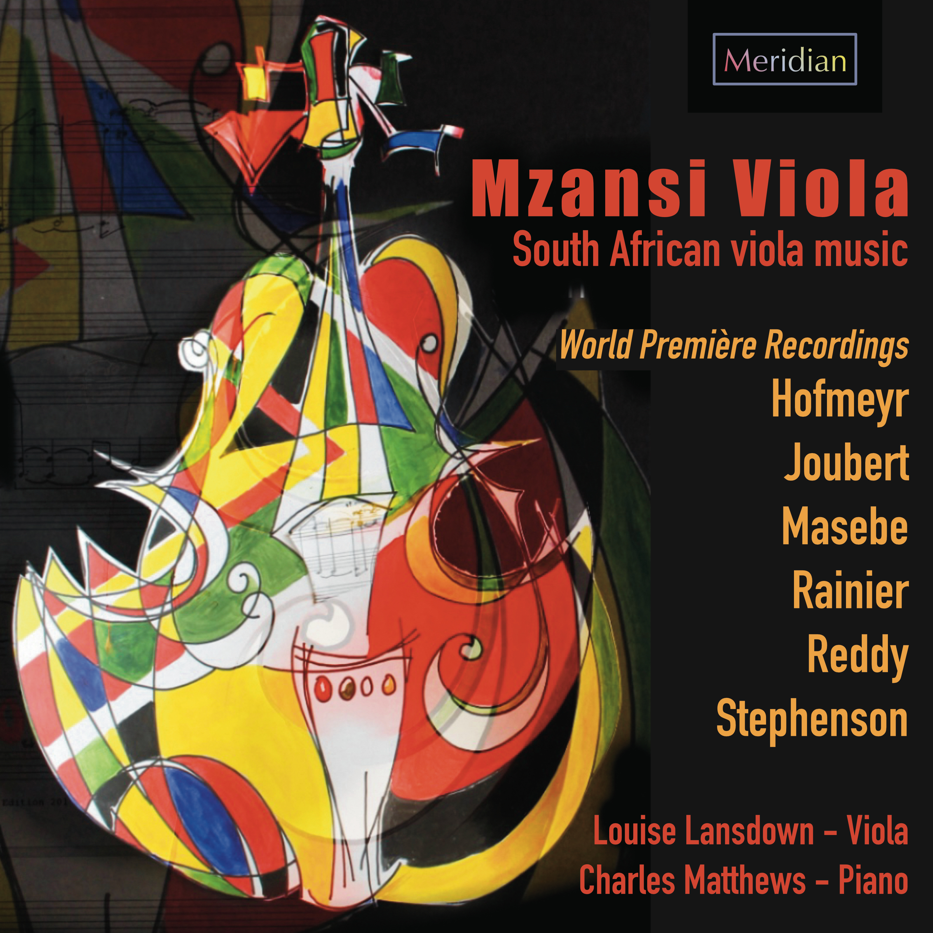 CDE84671 Mzansi Viola: South African Viola Music image